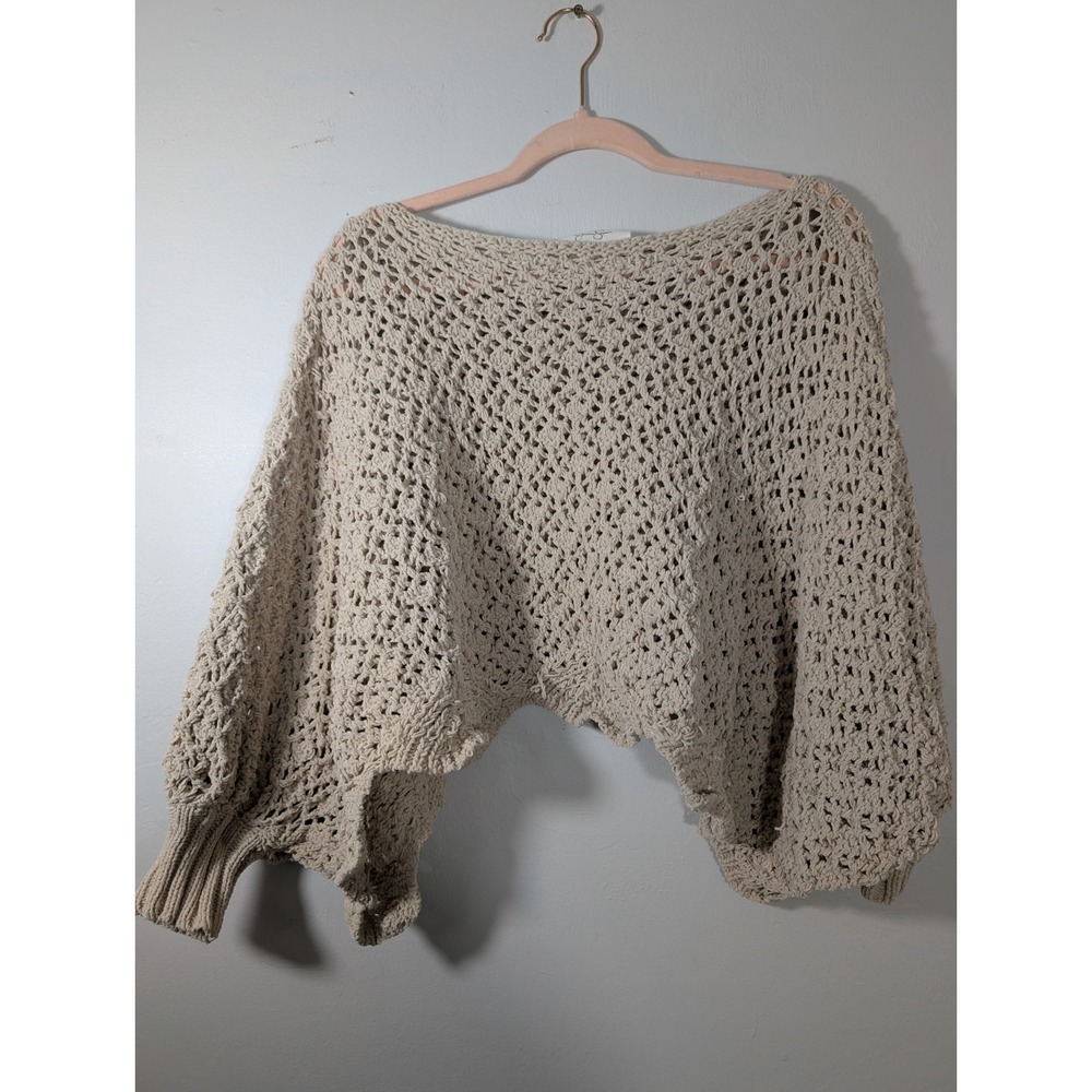 Jessica Simpson xs sweater Woman's‎ cottagecove poncho with sleeves